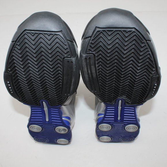 Nike Shox BB4 Retro NWT Men's 9 Vince Carter Black/Metallic Silver AT7843-001 - Picture 10 of 13